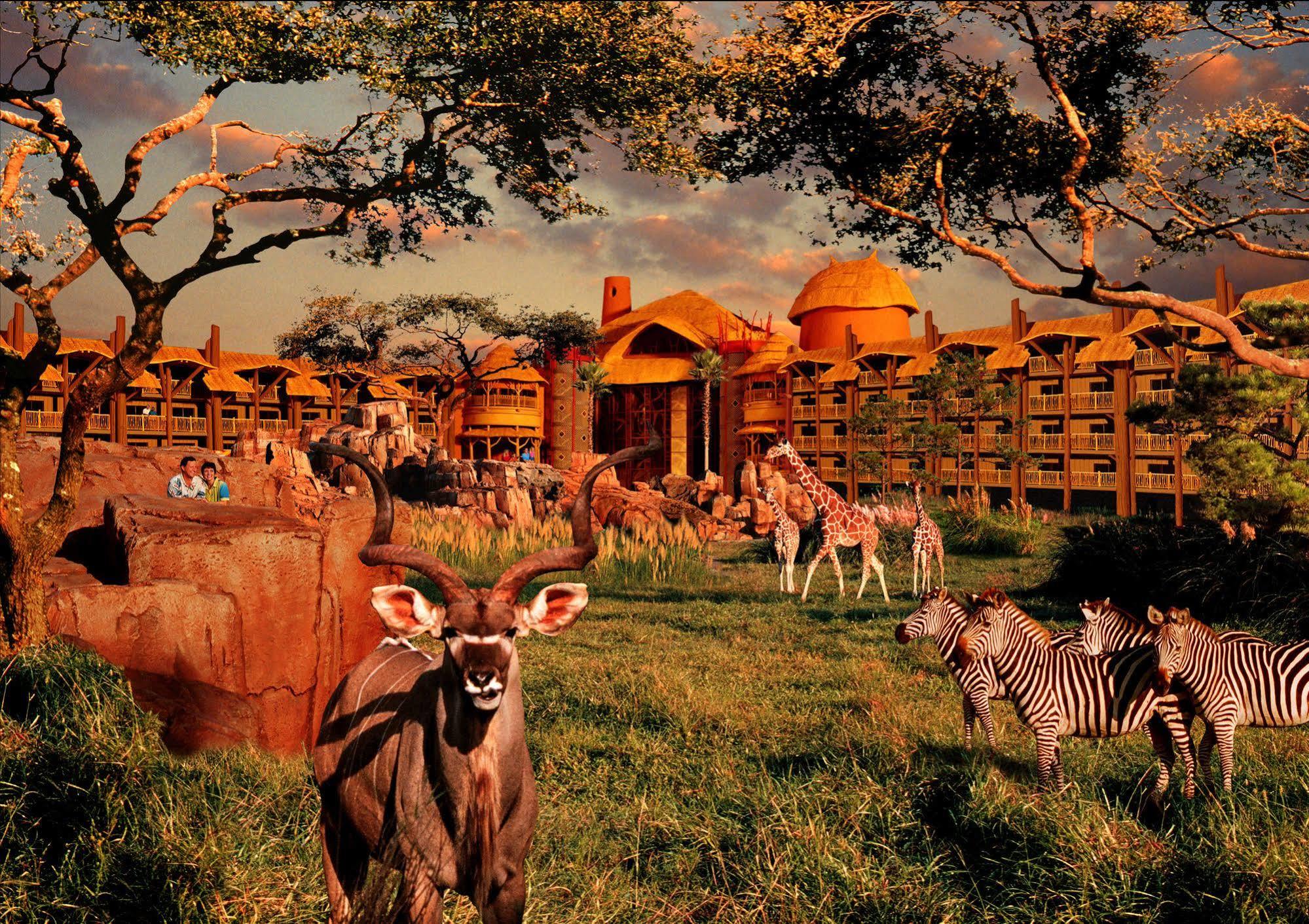 Disney'S Animal Kingdom Villas - Kidani Village Lake Buena Vista Eksteriør billede